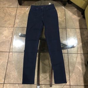 Uniqlo EZY Skinny Fit Color Jeans (Navy)